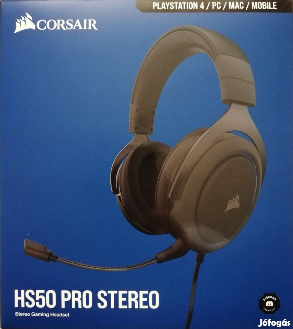 Corsair HS 50 Pro Gaming fejhallgató