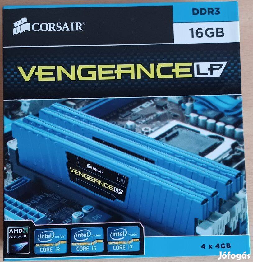 Corsair Venegance Lp Ddr3 Ram 16 Gb (4x4)