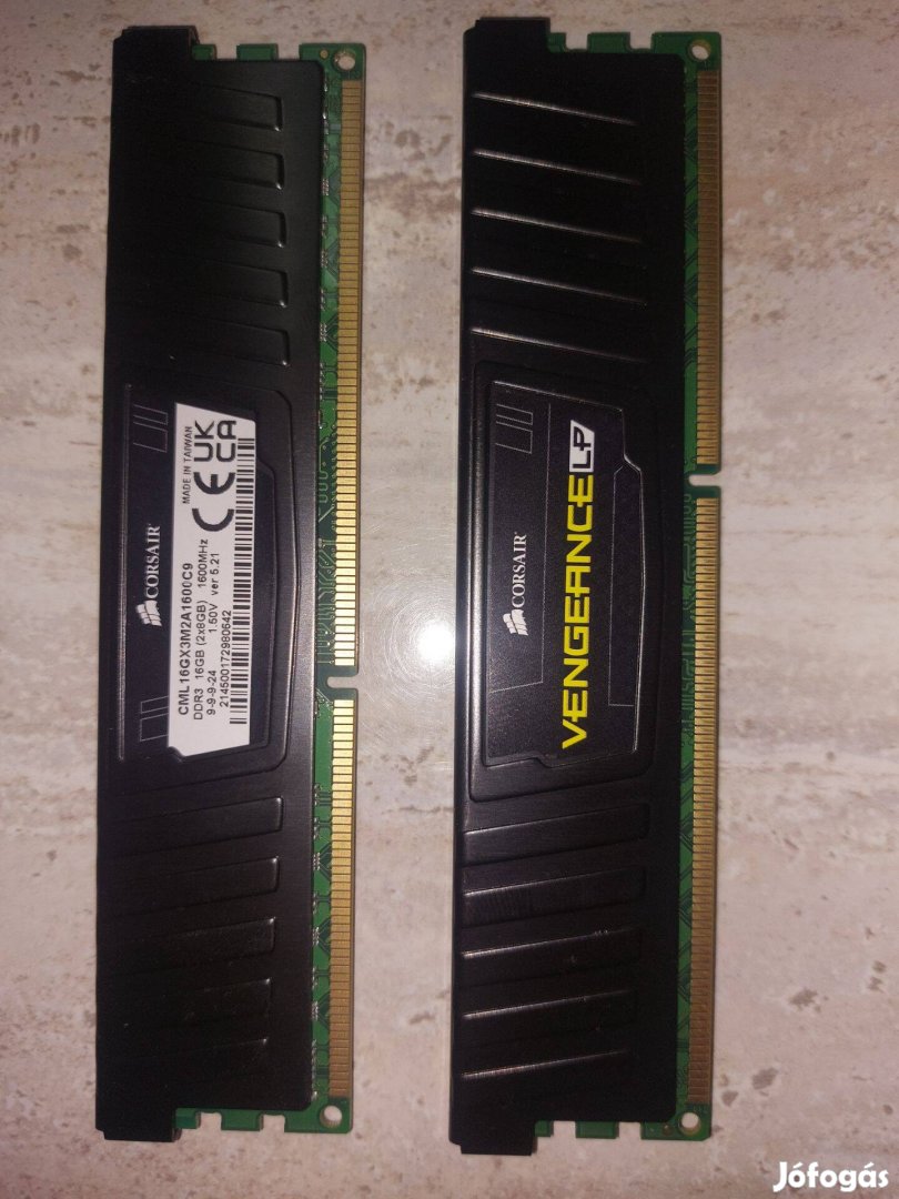 Corsair Vengeance LP 16GB (2x8GB) DDR3 1600MHz CML16Gx3M2A1600C9