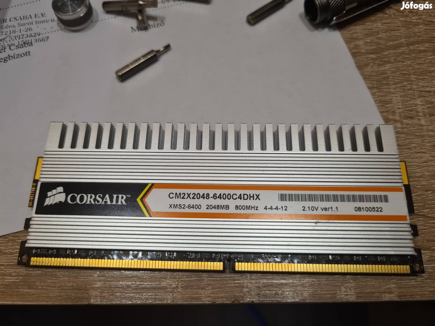 Corsair ddr2 ramok eladóak