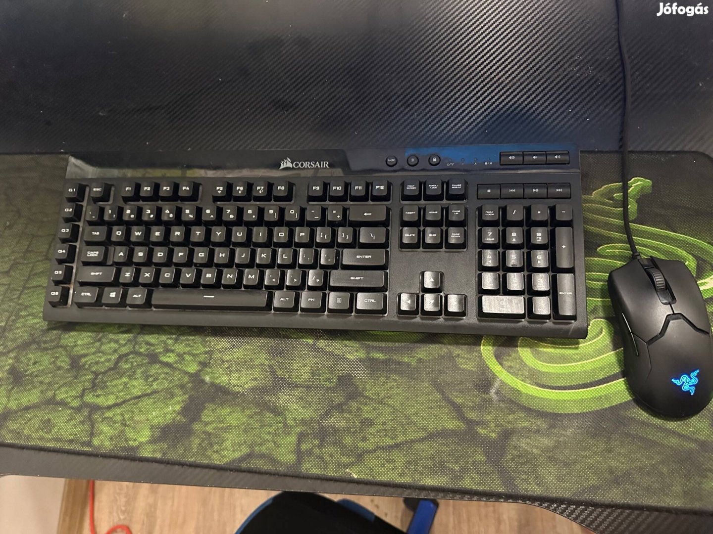 Corsair k57 wireless billentyűzet, Razer Viper 8K Gaming egér