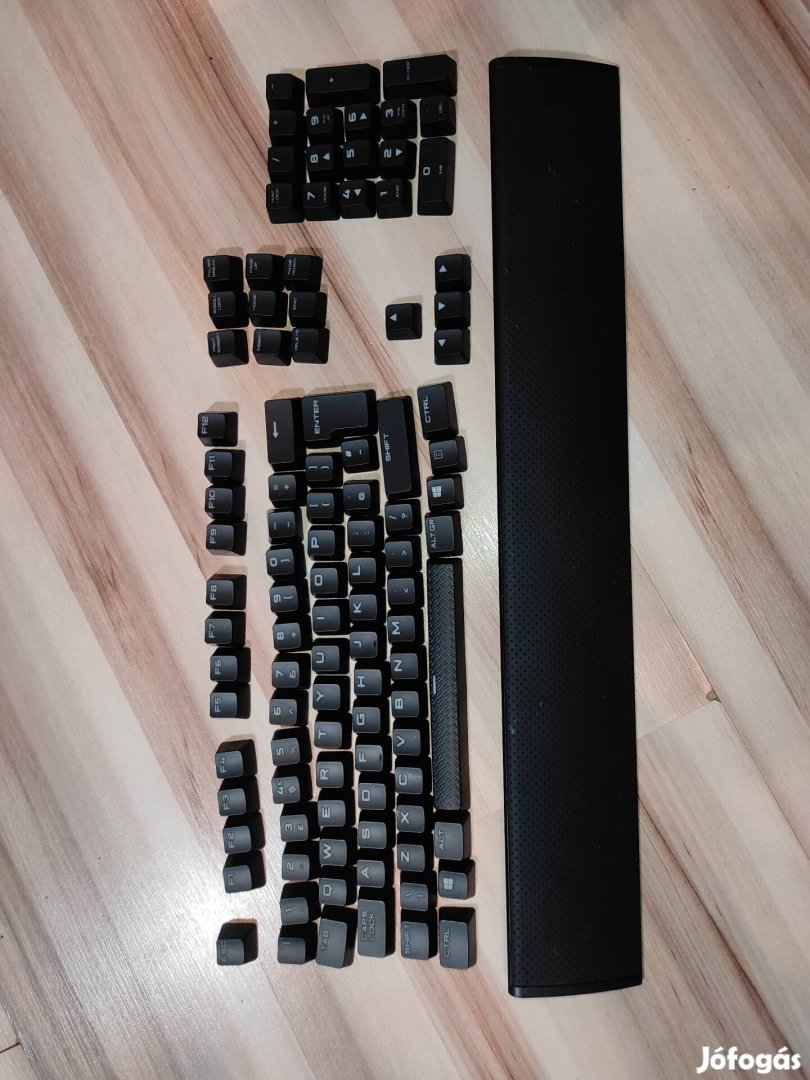 Corsair k70 lux keycap teljes keycap szett csuklótámasszal