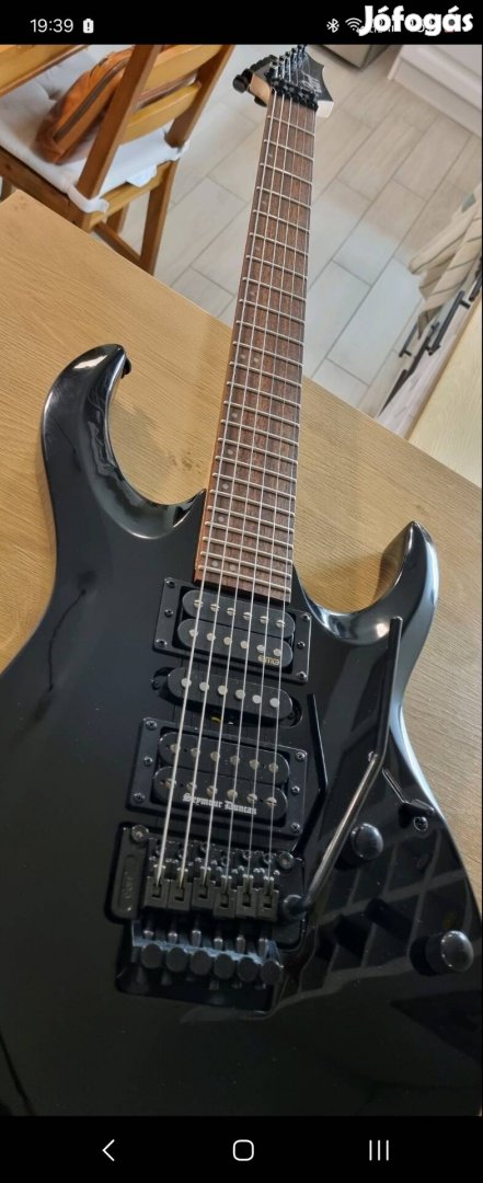 Cort X250 fekete elektromos gitár Seymour Duncan Black Winter