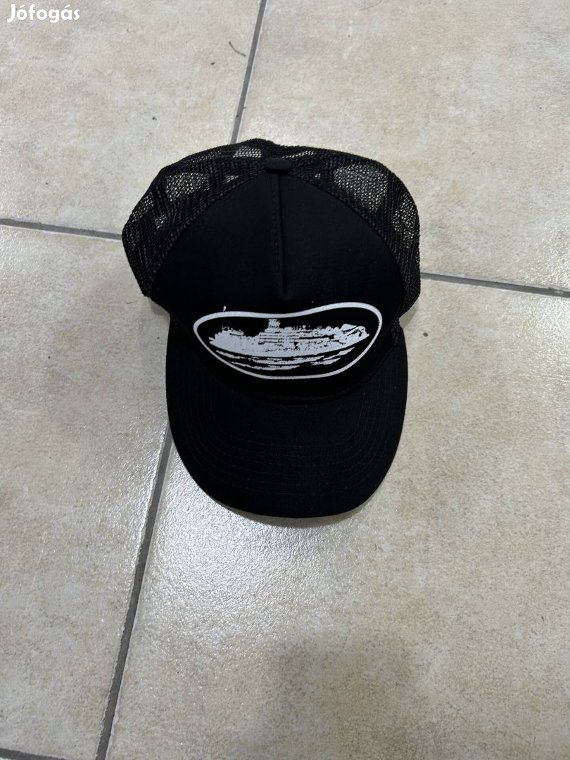 Corteiz black trucker hat