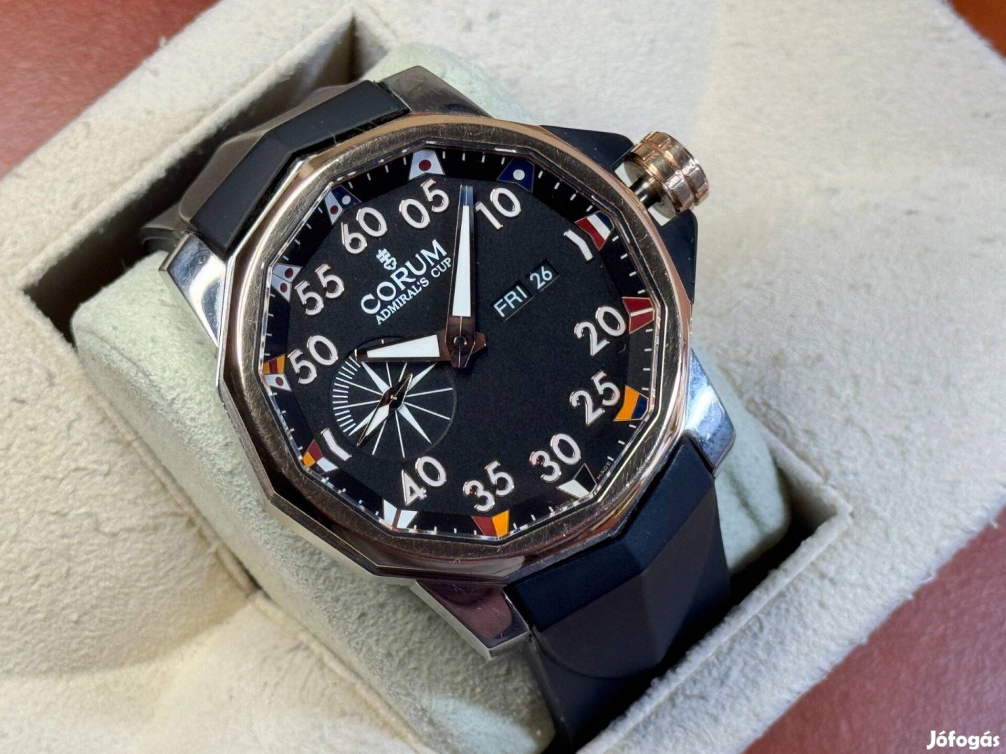 Corum Admirals Cup Competition 48 titán-arany Lgsw