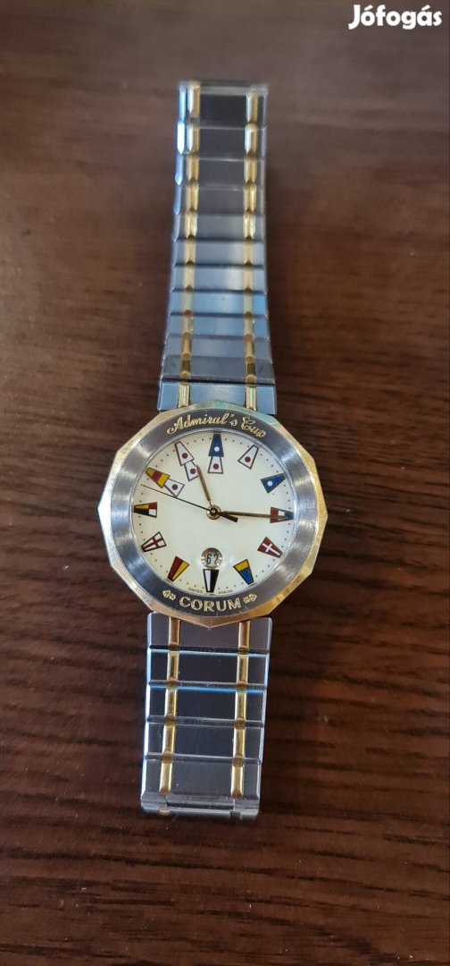 Corum Admiral's Cup quartz óra!