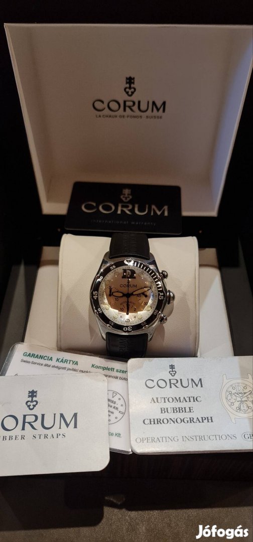 Corum Bubble chronograph automata óra!