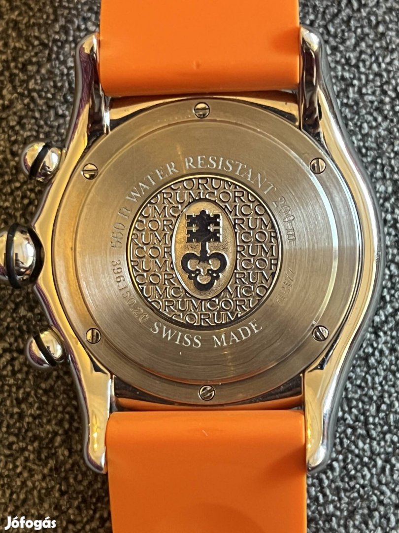 Corum Bubble watch orange