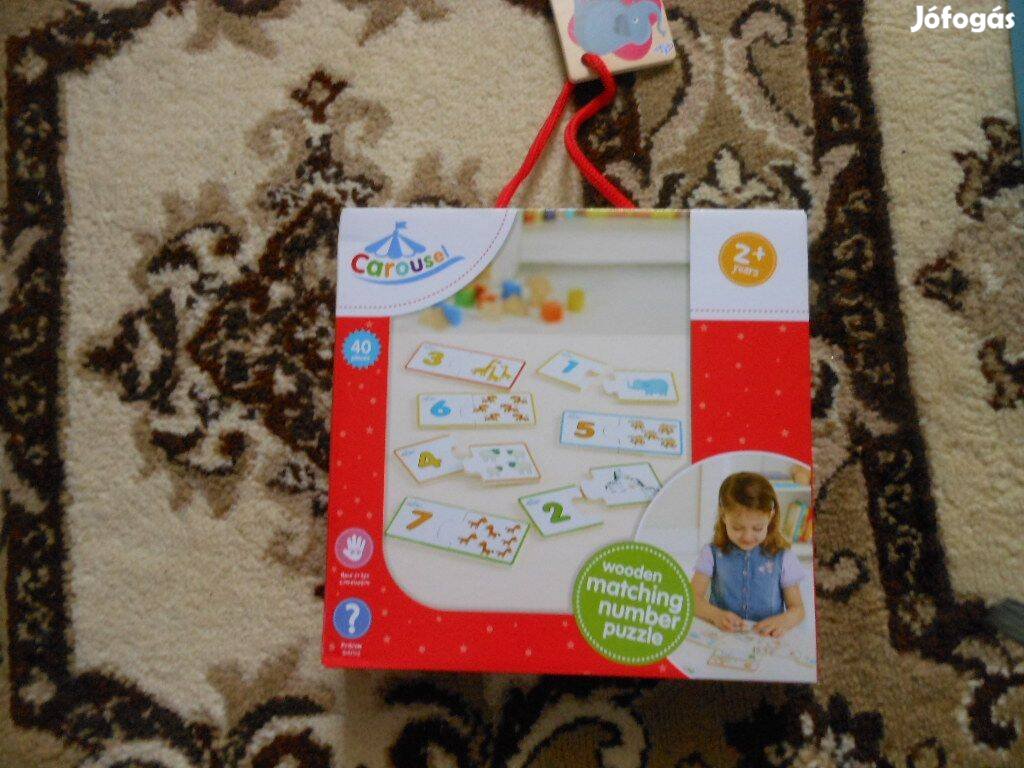 Coruosel fa számos dominó 40dbos kisgyerkőcök okosodásához