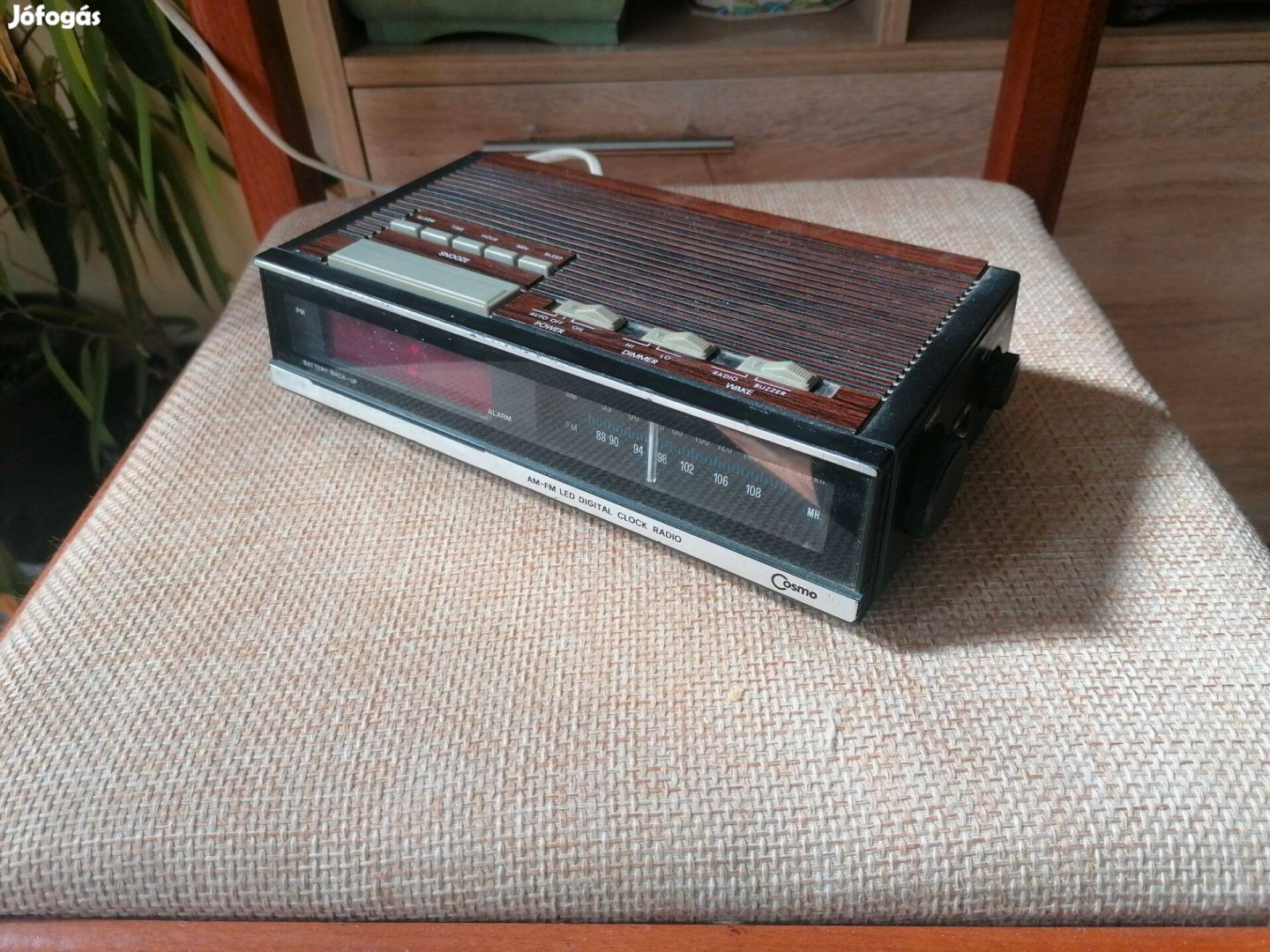 Cosmo CR 2001 rádiós ébresztőóra 1980-as évek