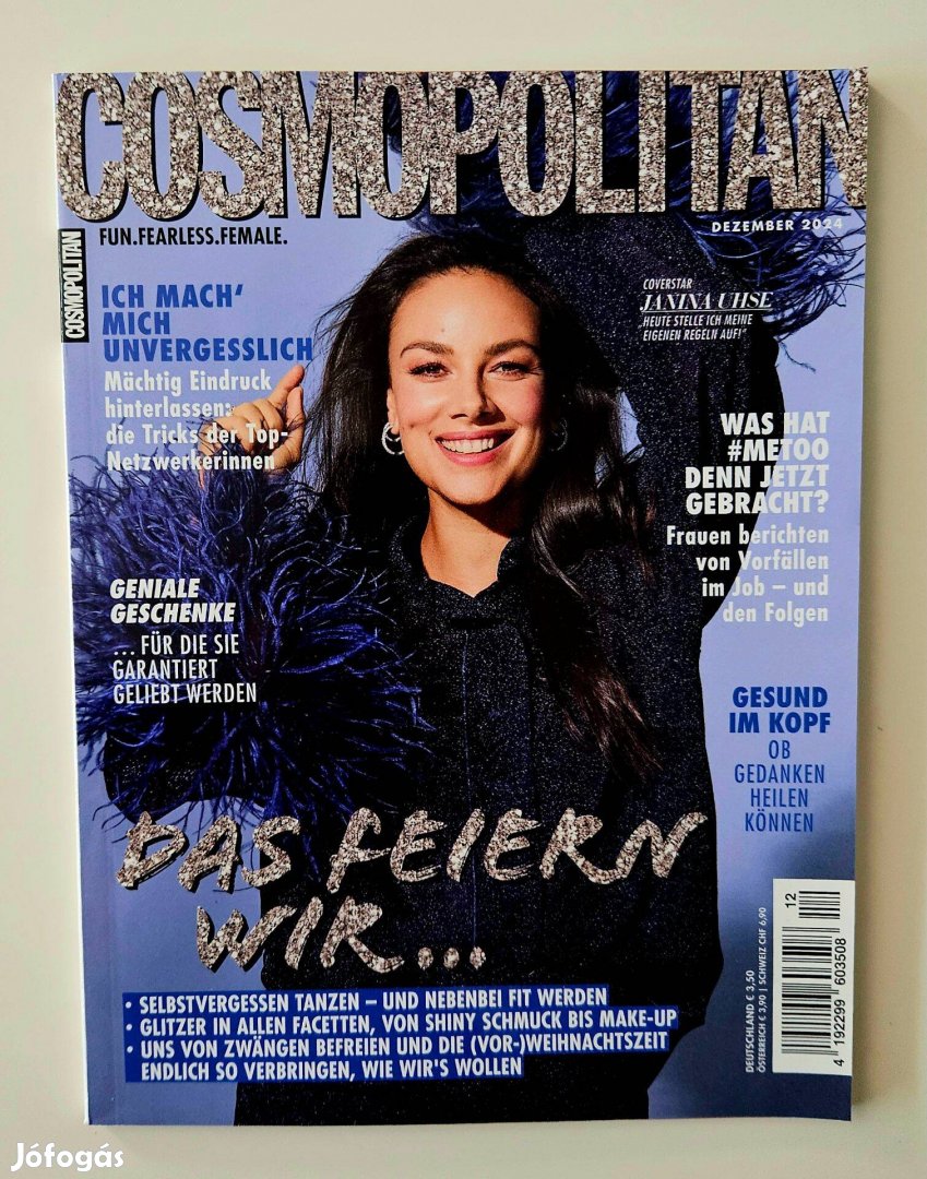 Cosmopolitan deutsch 2024/12 Janina Uhse