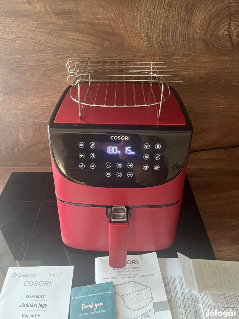 Cosori Premium forrólevegős sütő (air fryer)