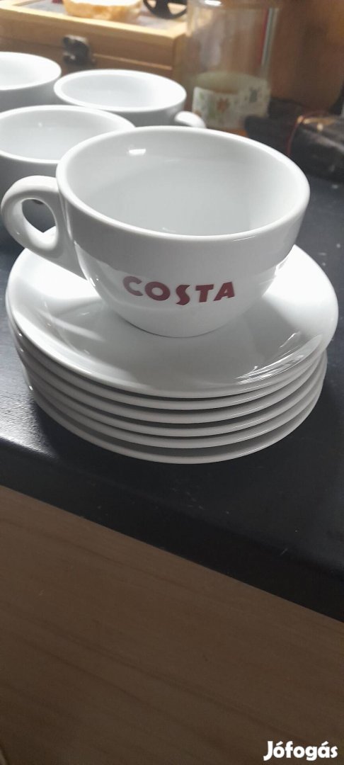 Costa cappuccino csésze