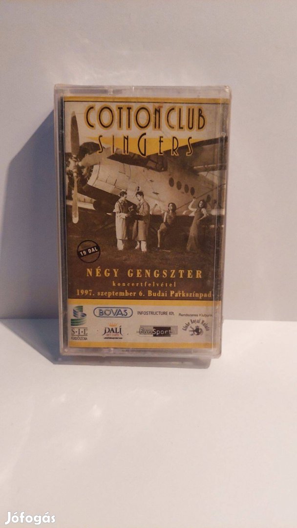 Cotton Club Singers Négy Gengszter magnókazetta, bontatlan 1998