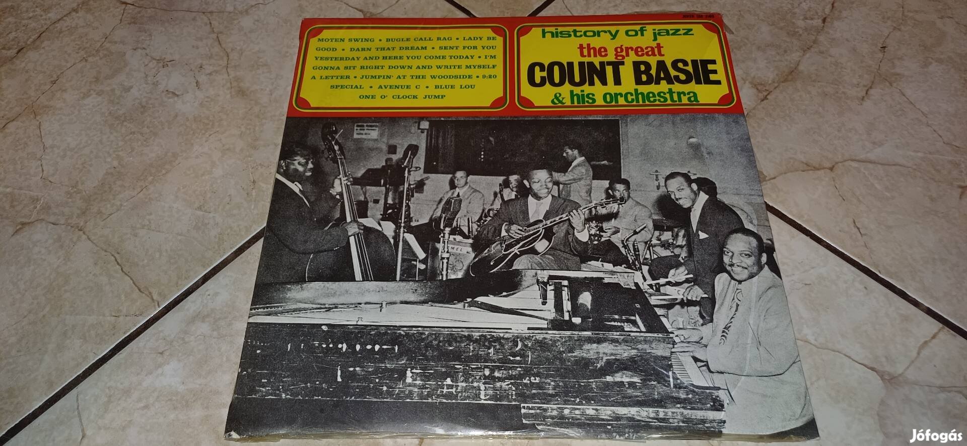 Count Basie bakelit hanglemez