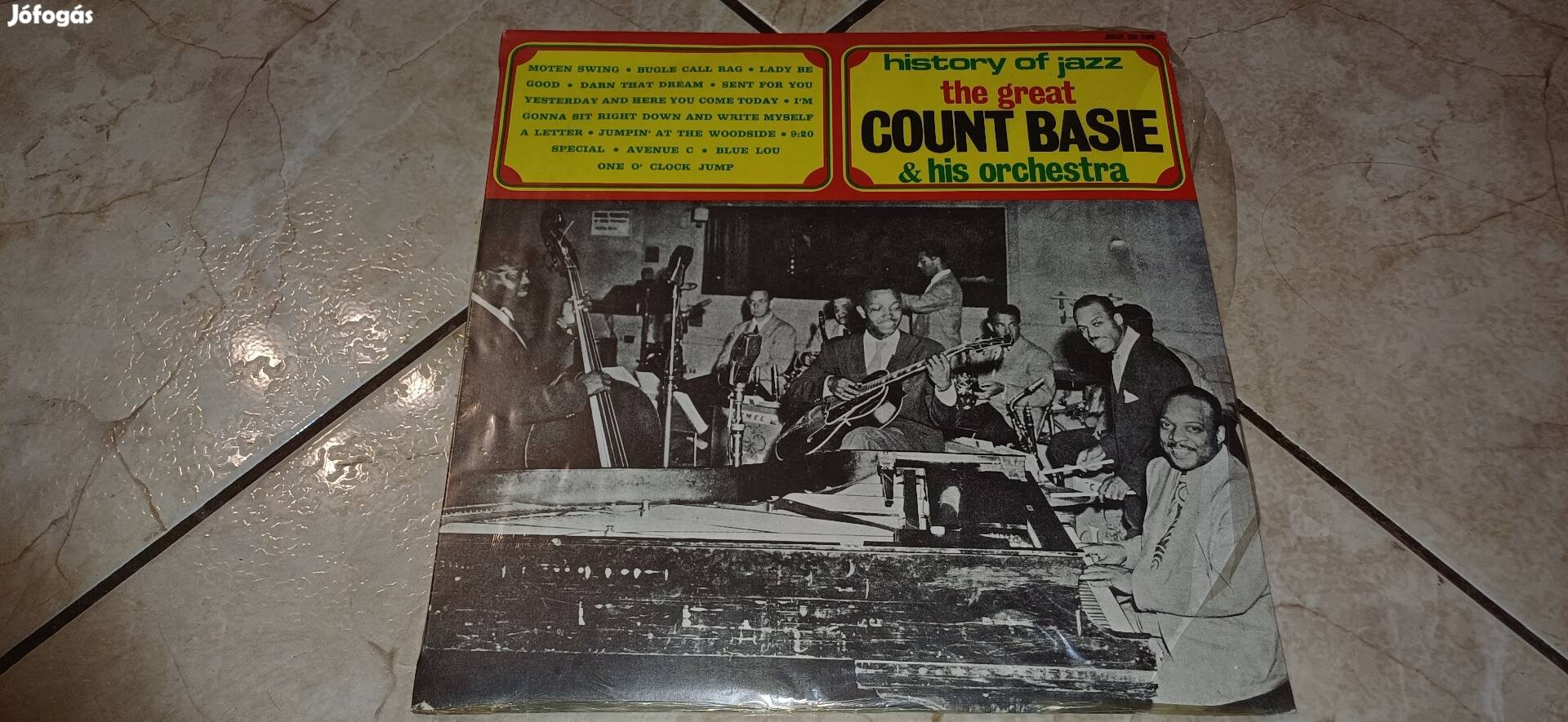 Count Basie bakelit hanglemez