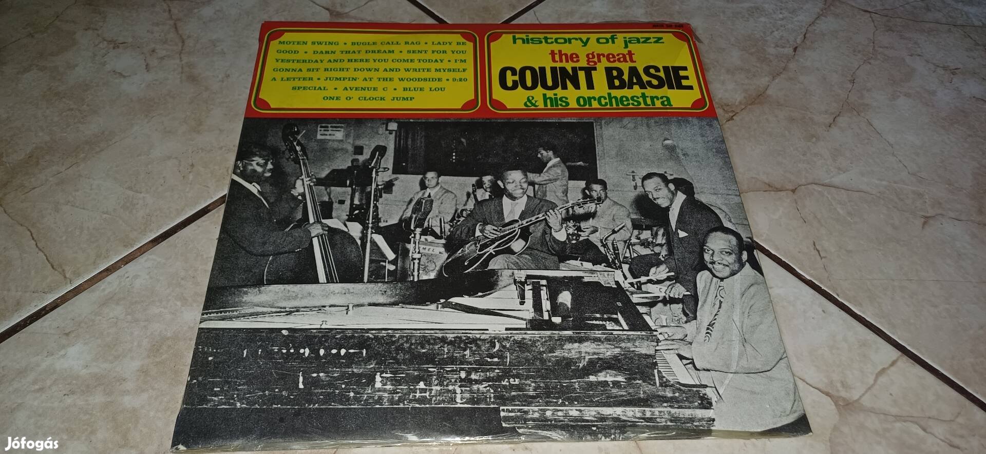 Count Basie bakelit hanglemez