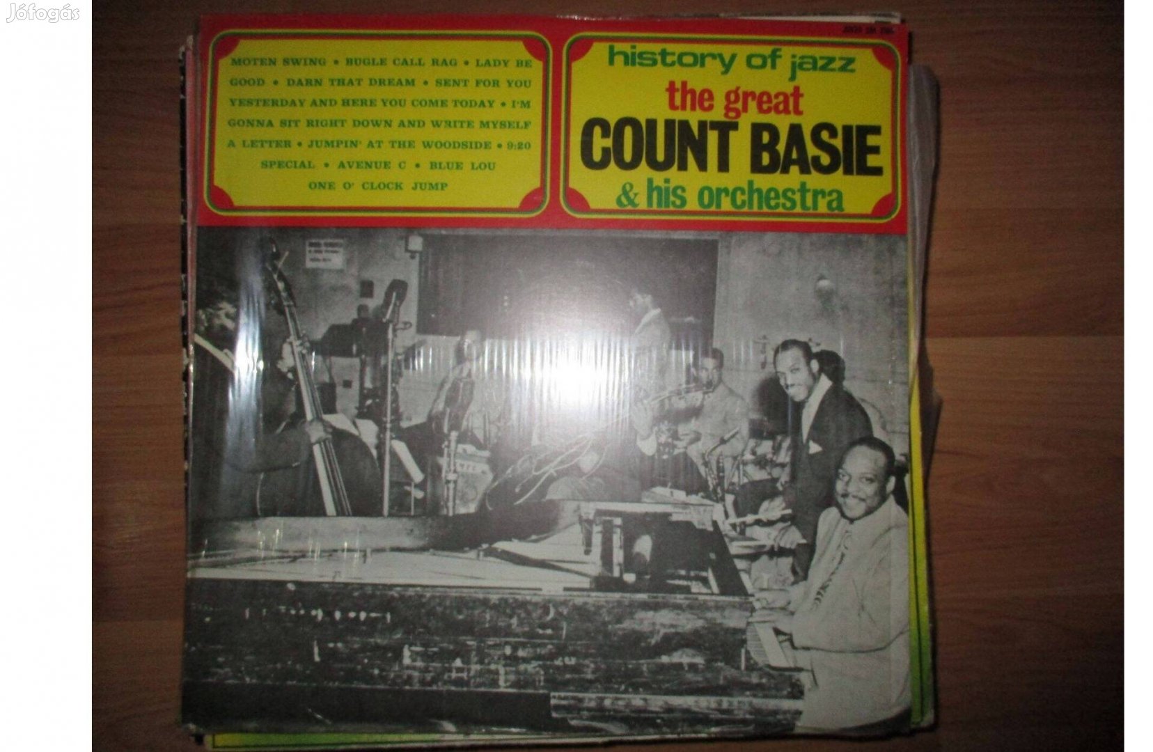 Count Basie bakelit hanglemez eladó