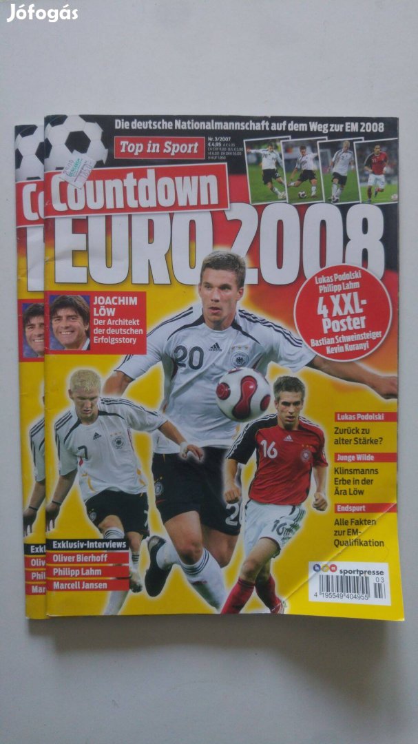 Countdown EURO 2008 2007/3 - német nyelvű magazin