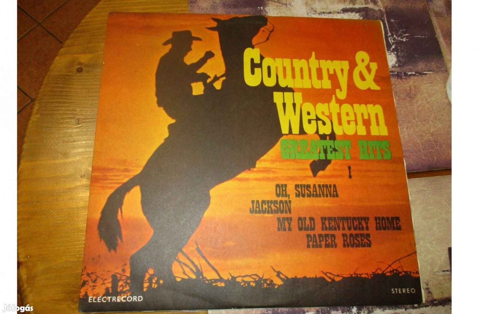 Country & Western greatest hits 1-2 bakelit hanglemezek eladók