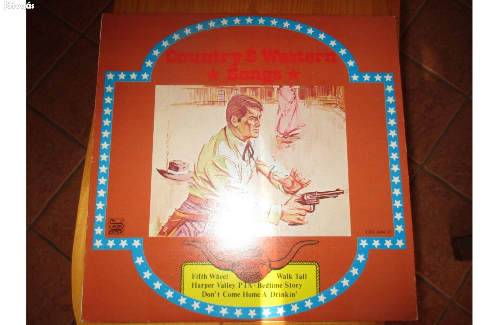 Country western songs bakelit hanglemez eladó