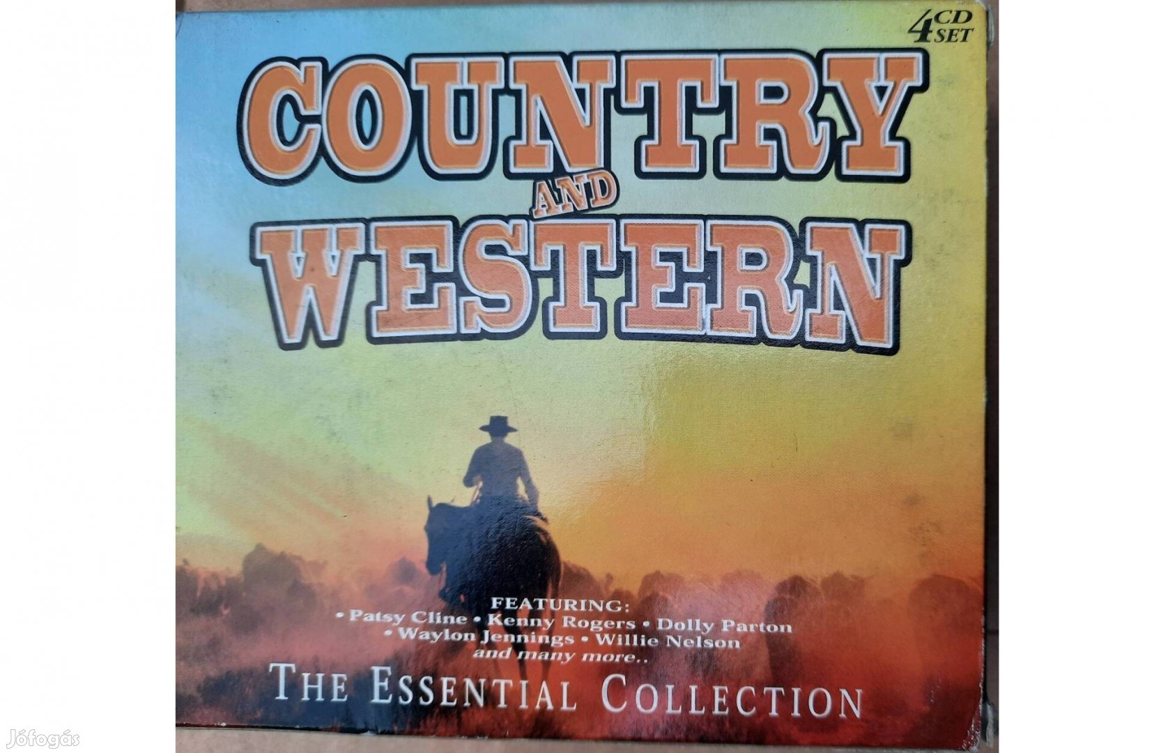 Country and Western 4 darabos CD szett eladó