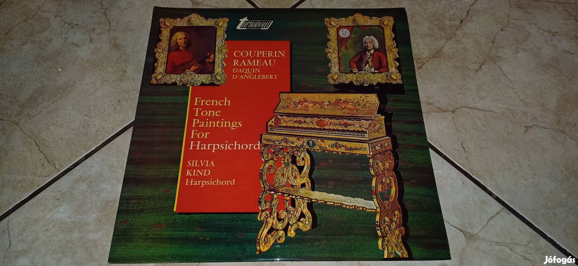 Couperin Rameau bakelit lemez