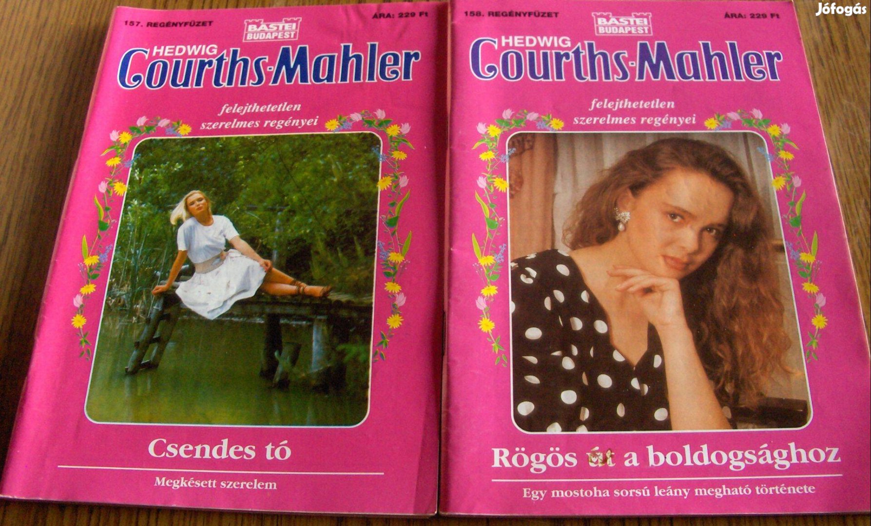 Courths-Mahler romantikus füzetek ( 10 db egyben 2000 Ft )
