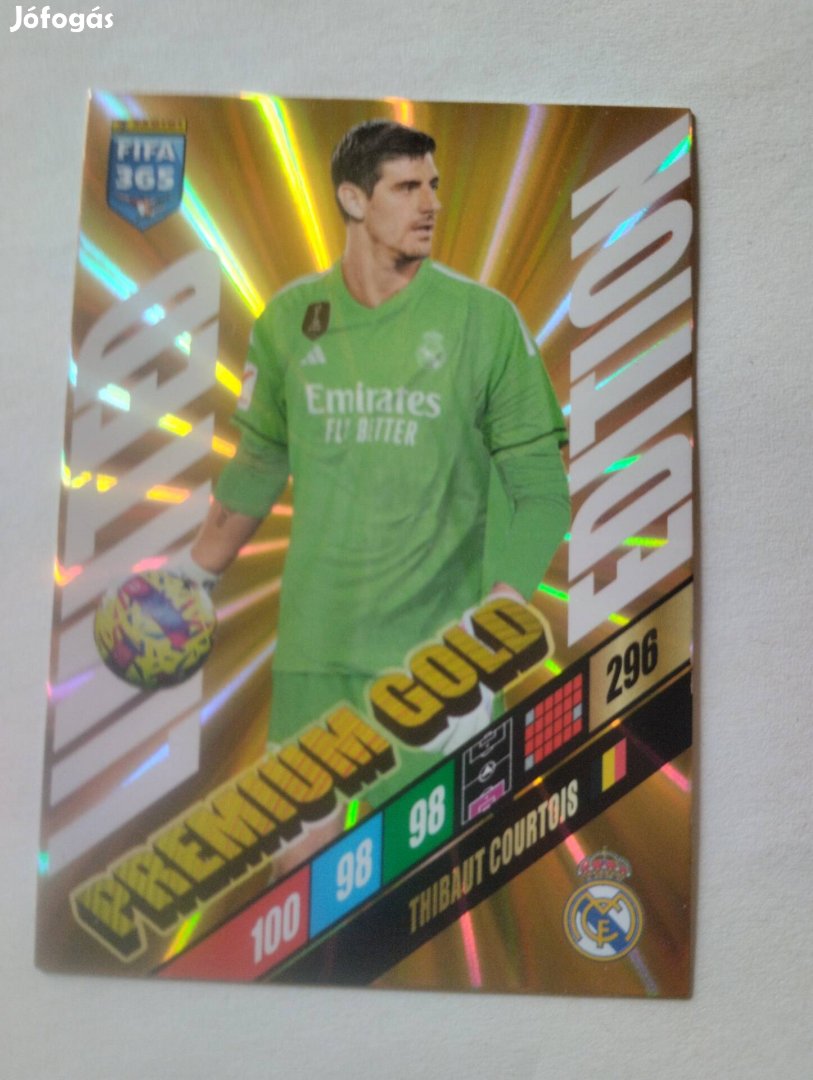 Courtois gold limited focis kártya