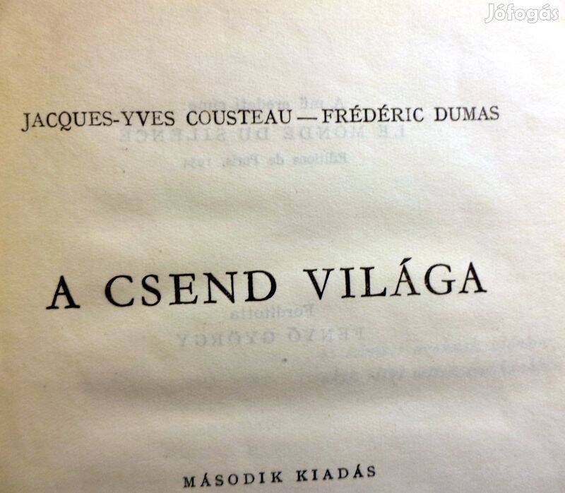 Cousteau - Dumas: A csend világa