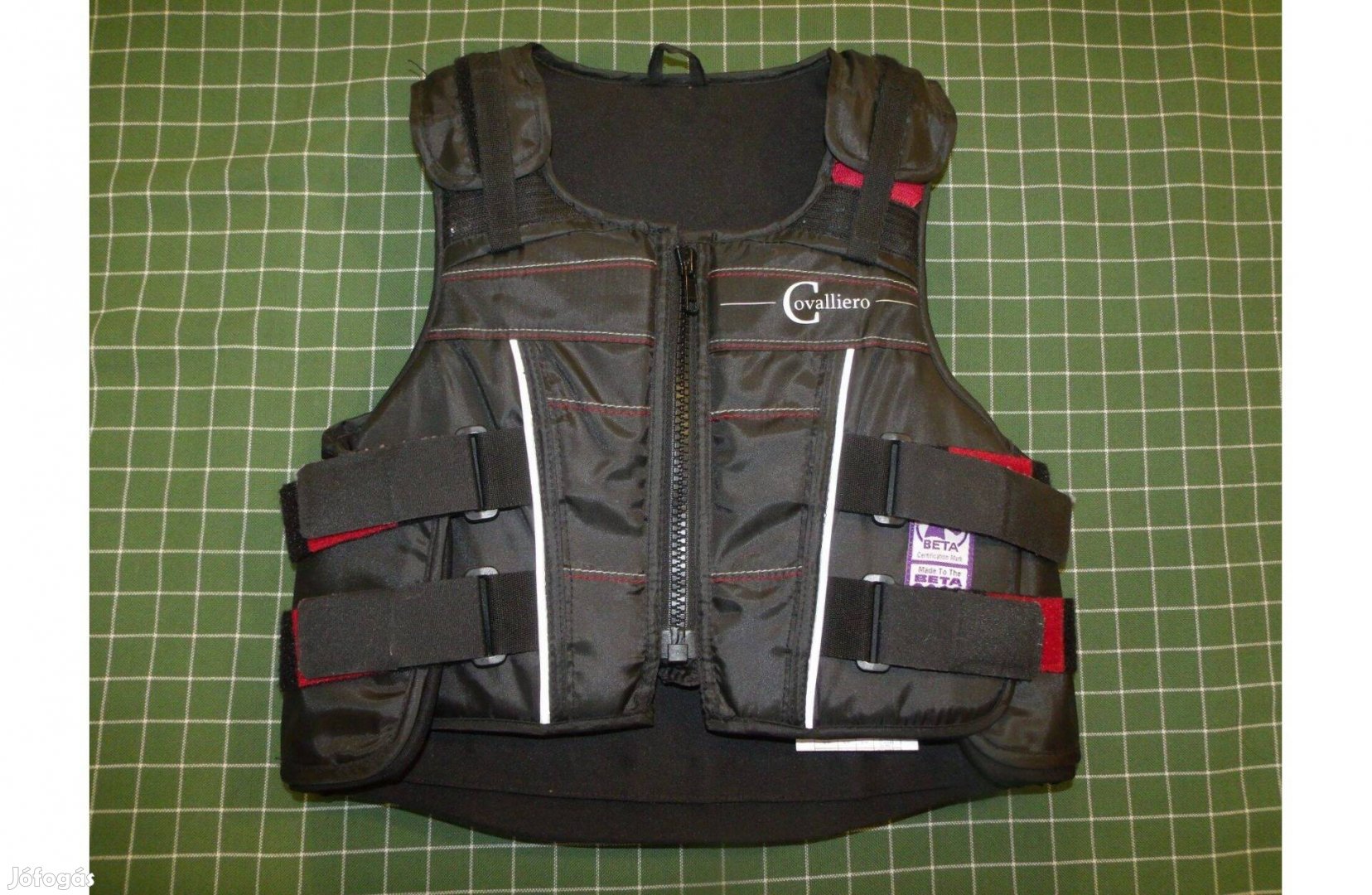 Covalliero Light Beta gyerek XS-es lovas gerincvédő