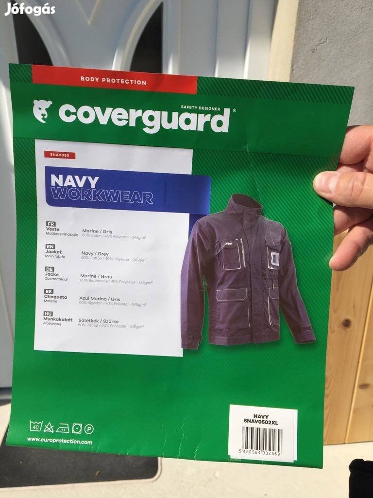 Coverguard munkáskabát eladó