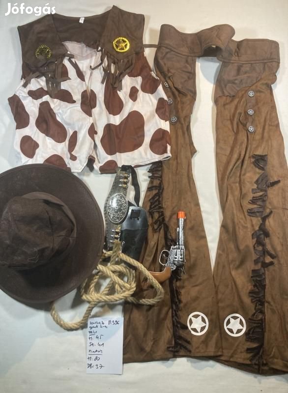 Cowboy jelmez, serif jelmez, új M396