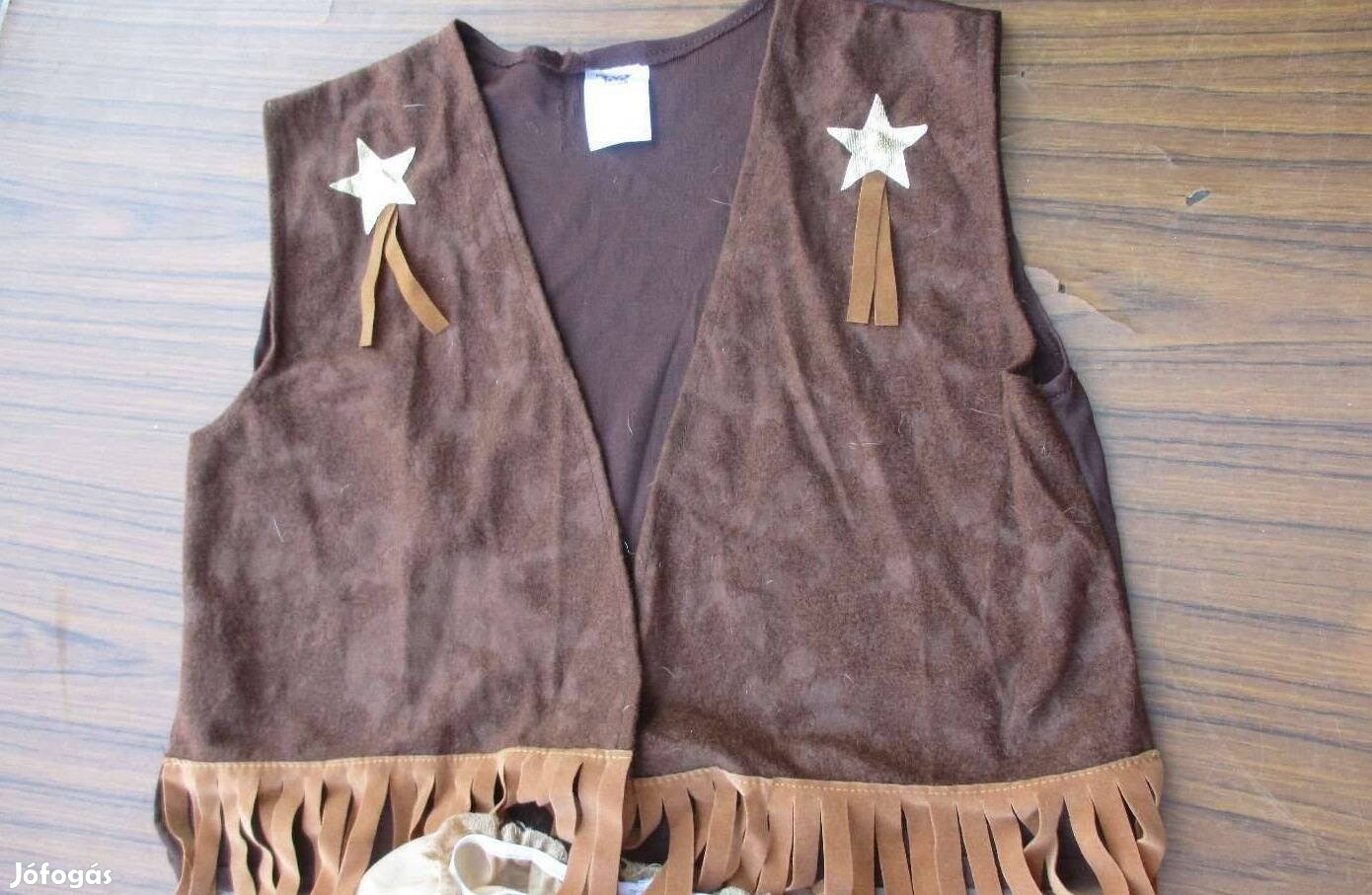 Cowboy mellény jelmez eladó (9)