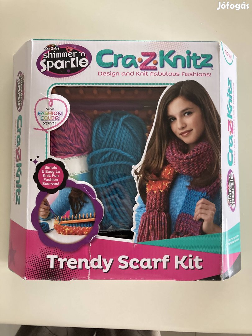 Cra Z Knitz: Trendy scarf kit