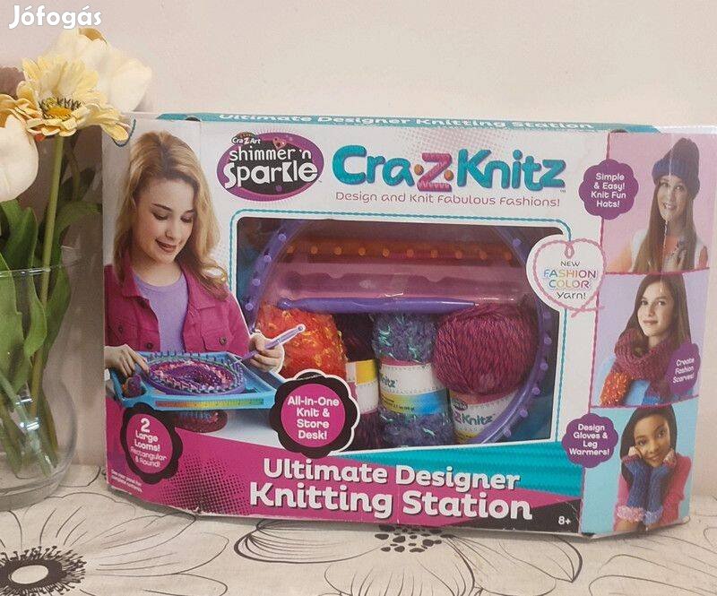 Cra-z-Knitz kreatív játék