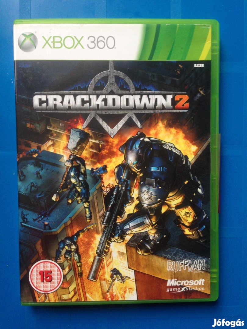 Cracdown 2 "xbox360-one-series játék eladó-csere