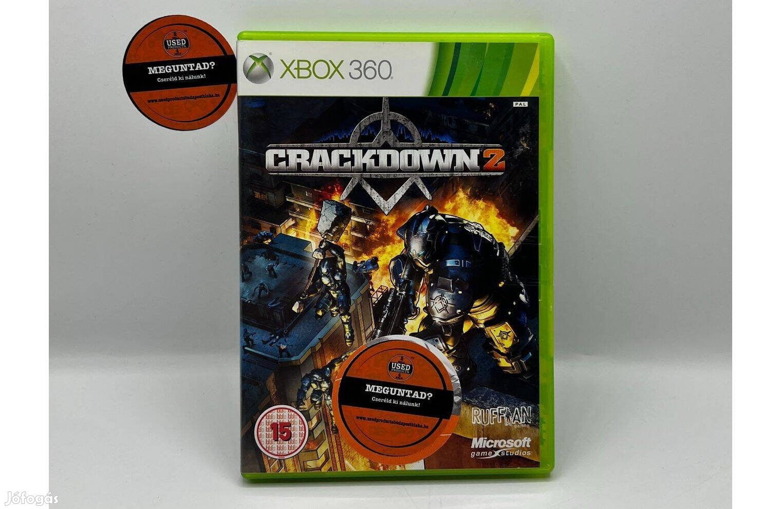 Crackdown 2 - Xbox 360 játék, használt, Akciós