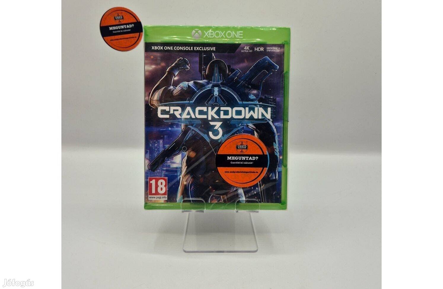 Crackdown 3 - Xbox One játék, új, ganaciás