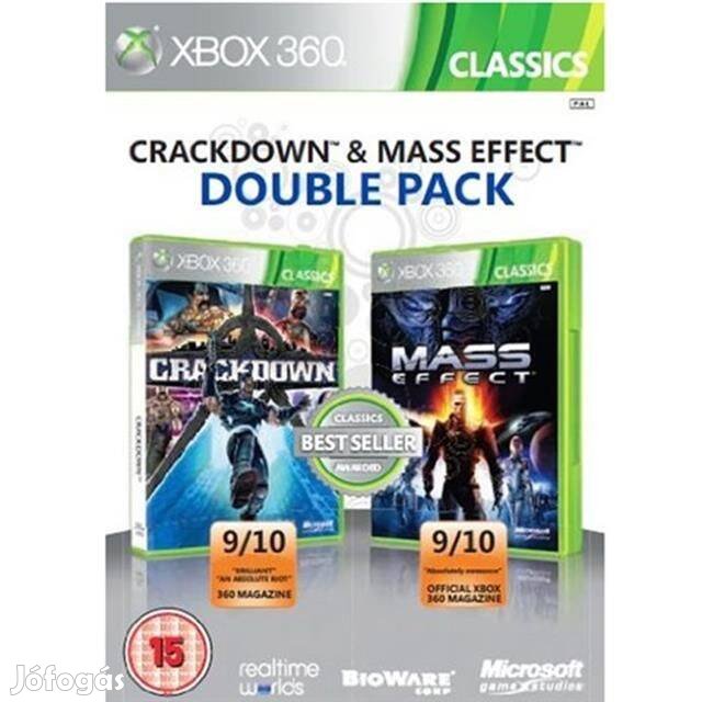 Crackdown + Mass Effect Xbox 360 játék