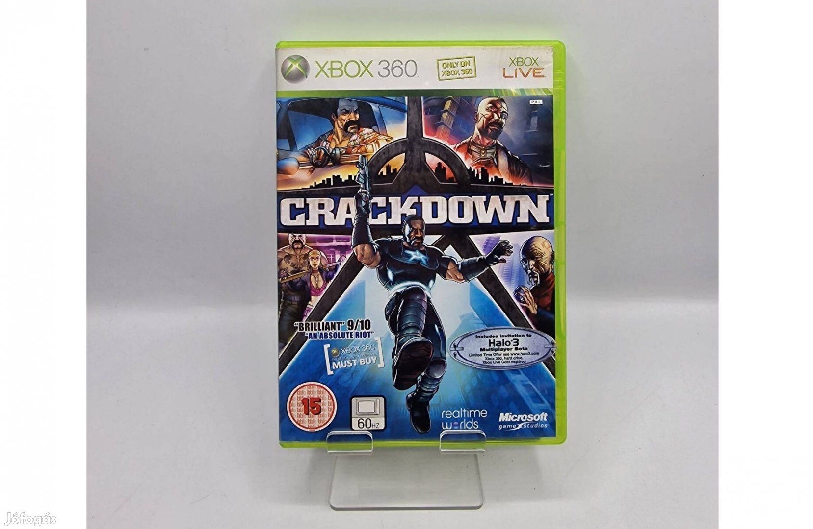 Crackdown - Xbox 360 játék, használt