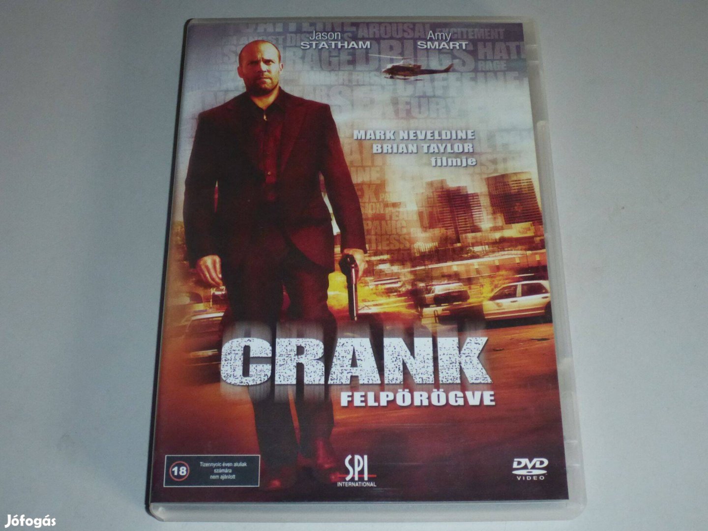 Crank - Felpörögve DVD film /