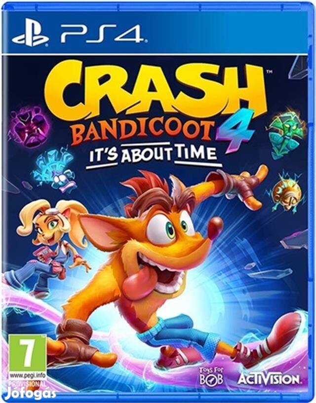 Crash Bandicoot 4 It's About Time PS4 játék