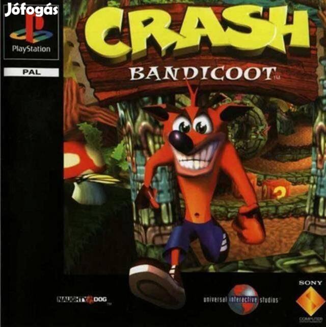 Crash Bandicoot, Mint PS1 játék