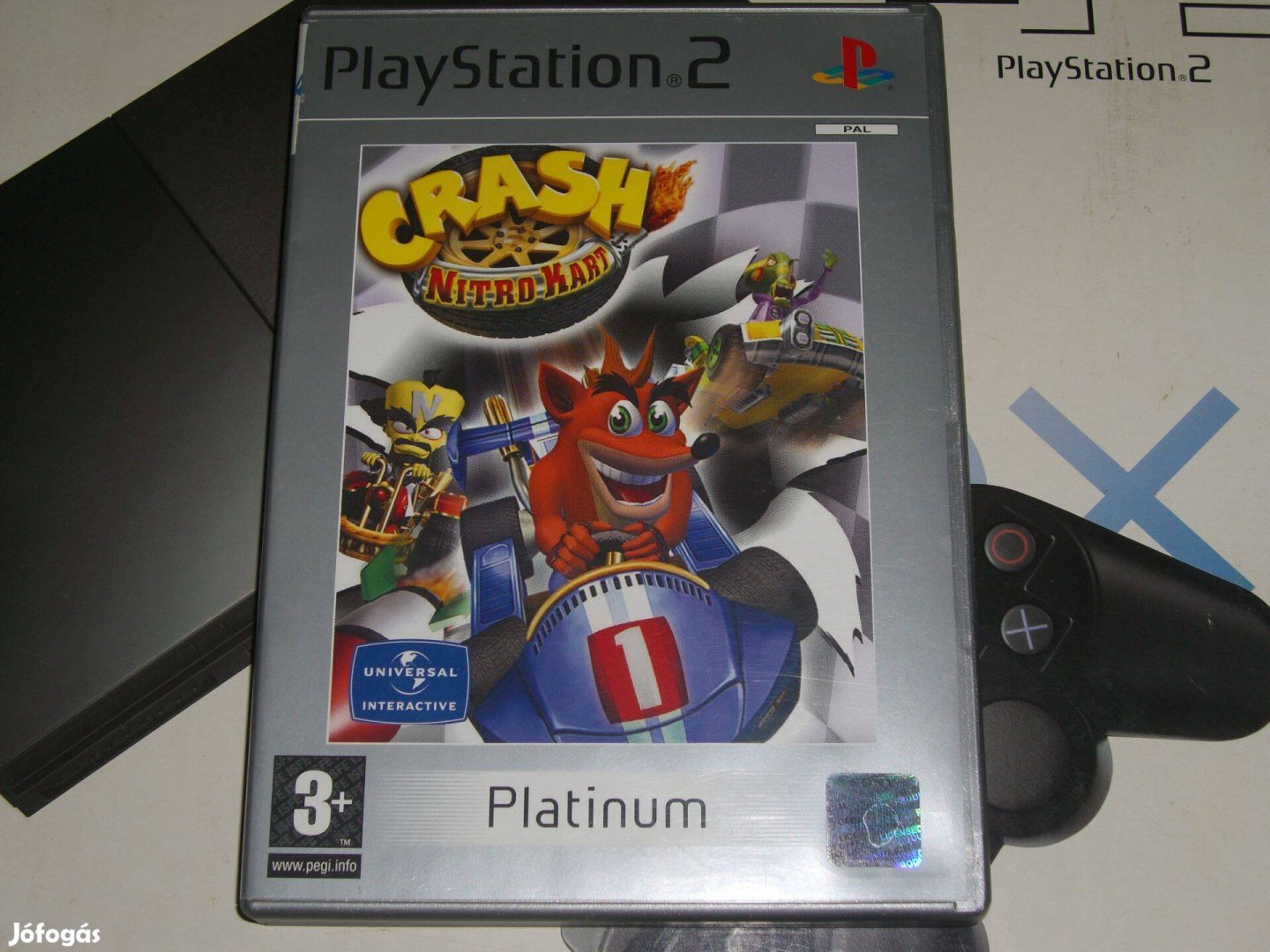 Crash Nitro Kart Eredeti Playstation 2 lemez eladó