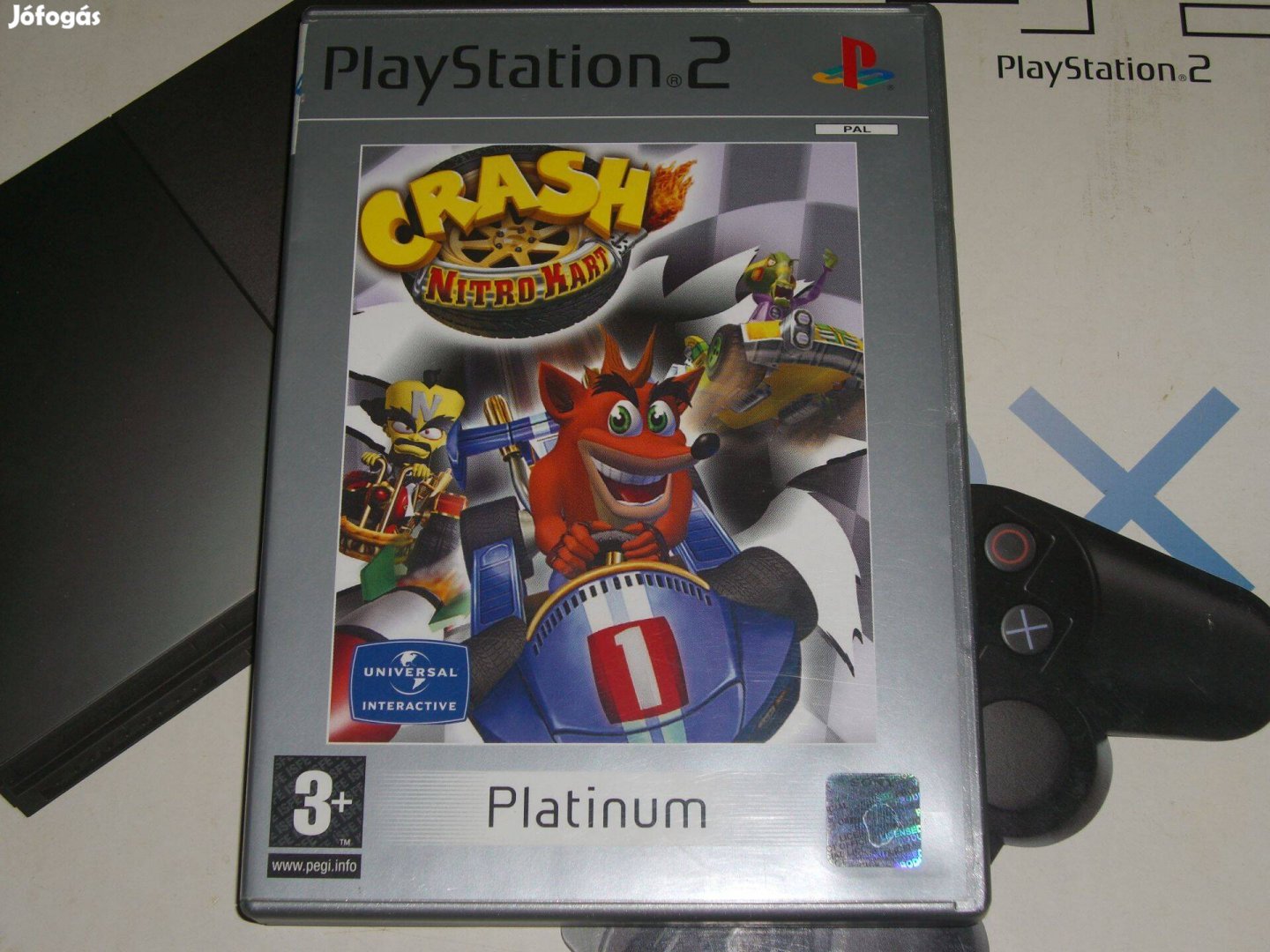 Crash Nitro Kart Eredeti Playstation 2 lemez eladó