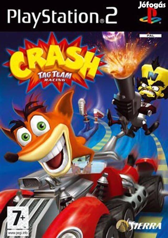 Crash Tag Team Racing PS2 játék