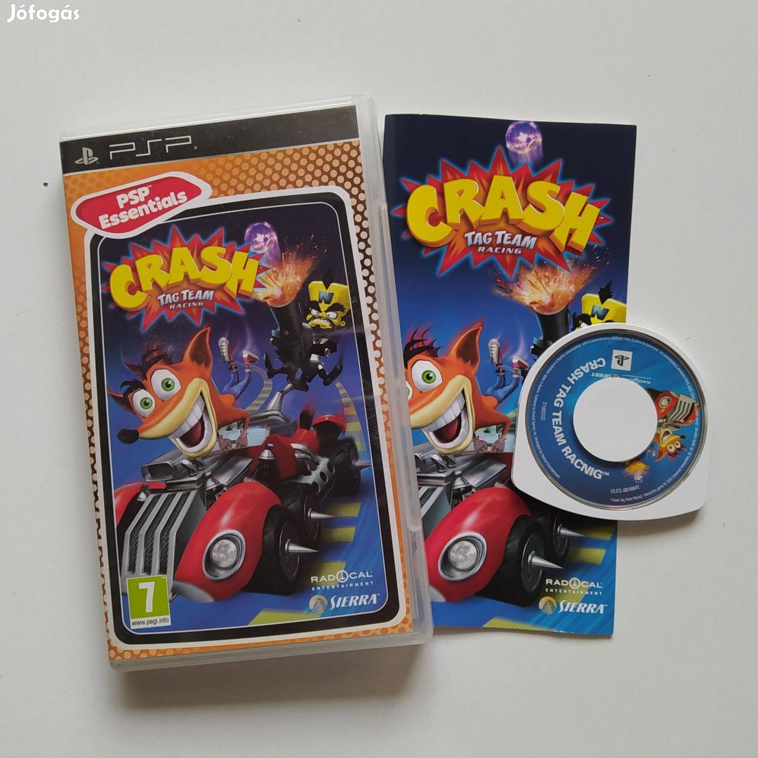 Crash Tag Team Racing Playstation PSP