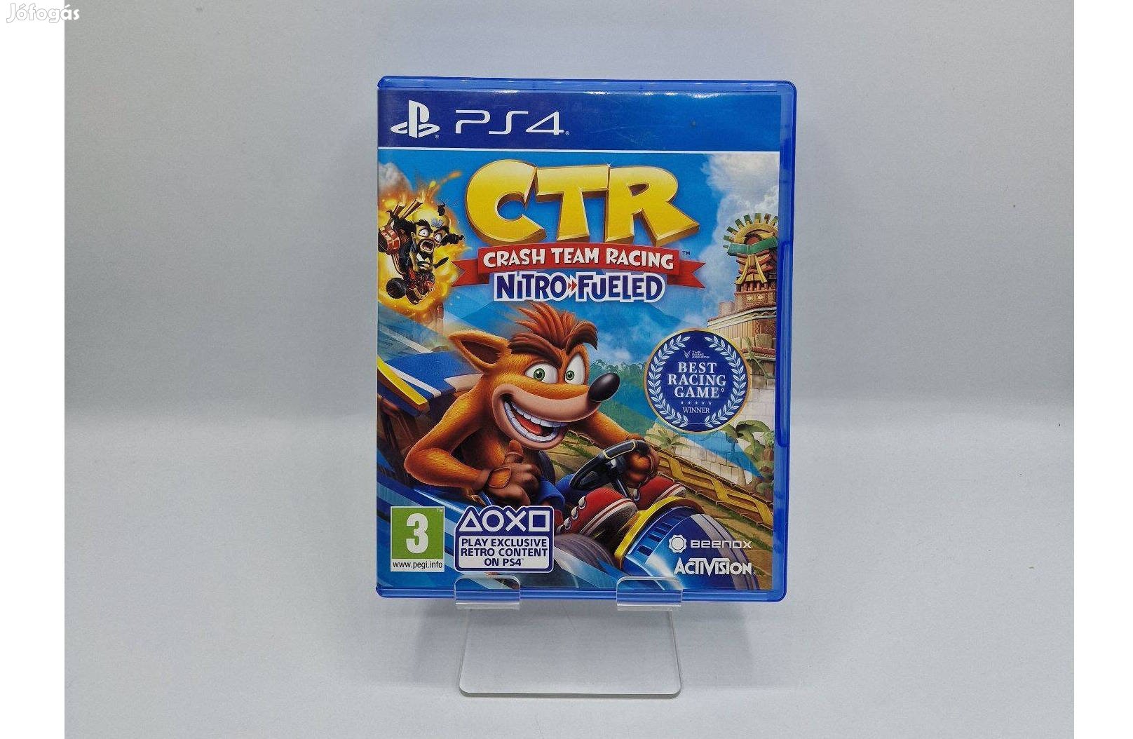 Crash Team Racing: Nitro-Fueled - PS4 játék, használt