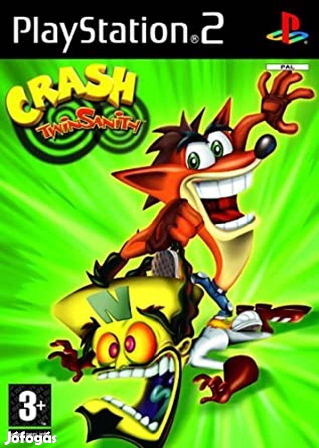 Crash Twinsanity Playstation 2 játék